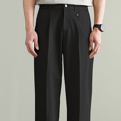 Men's Loose-Fitting Wide-Leg Pants