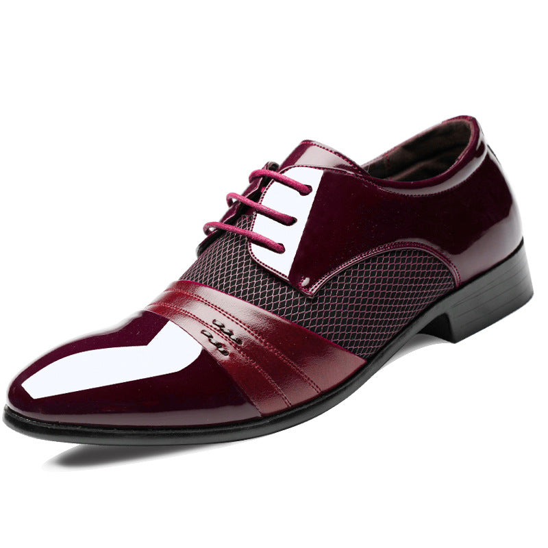 Fashionable Korean-style Leather Shoes