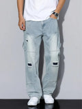 Light Blue Ripped Jeans