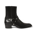 Pointed-toe Leather Martin Boots