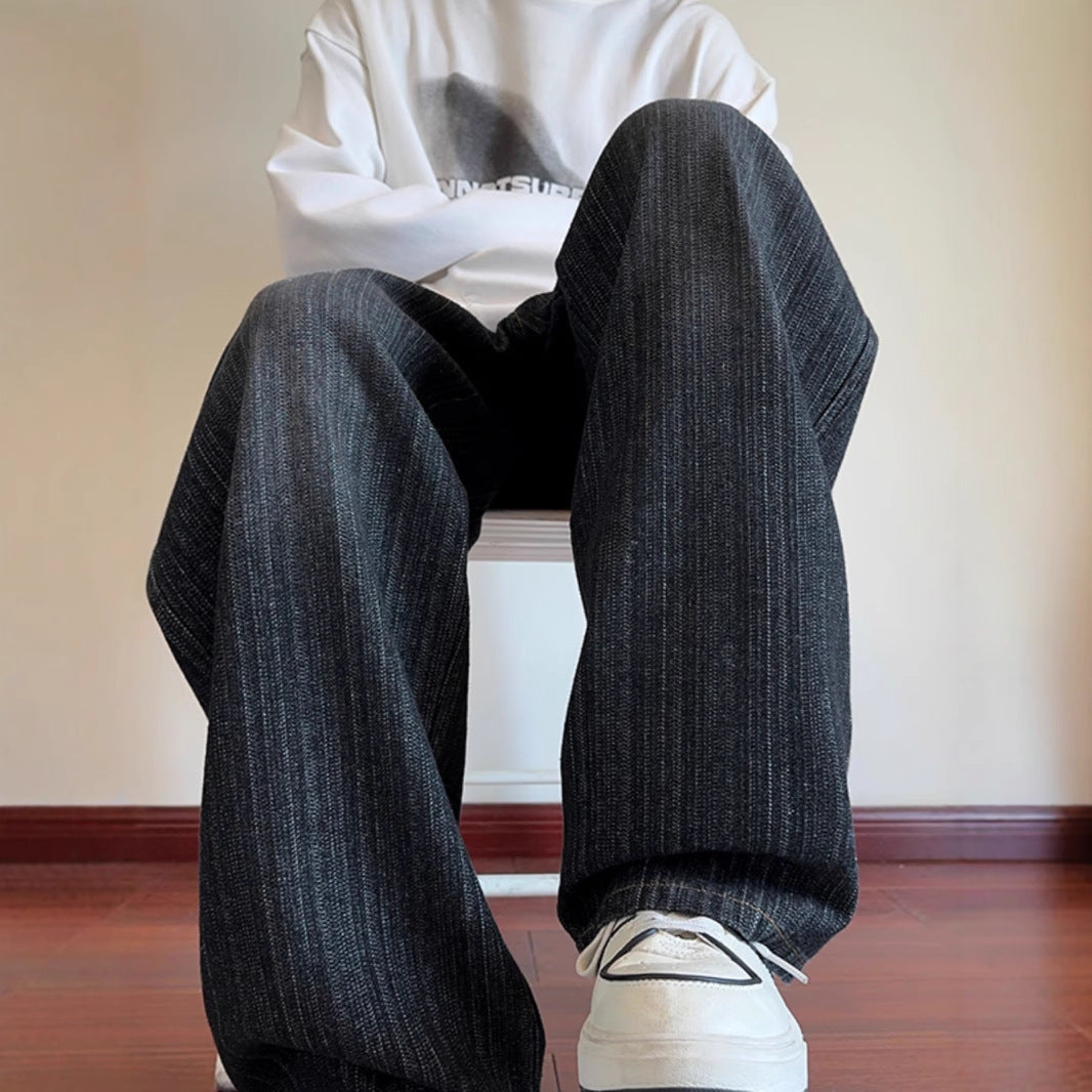 Fashionable Plus-Size Loose Casual Trousers