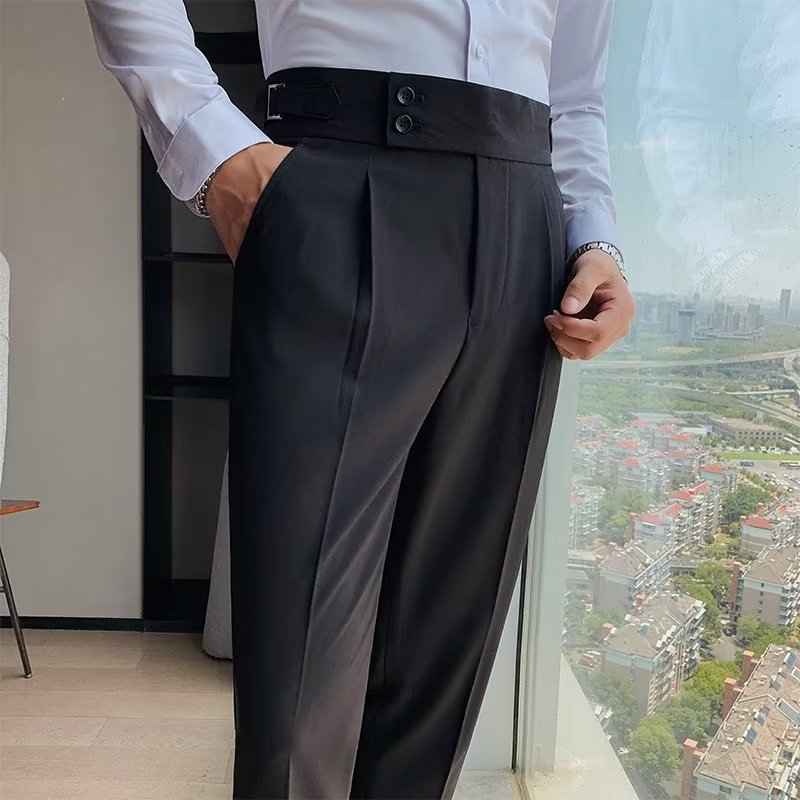 Naples Trousers Korean-style Slim Fit