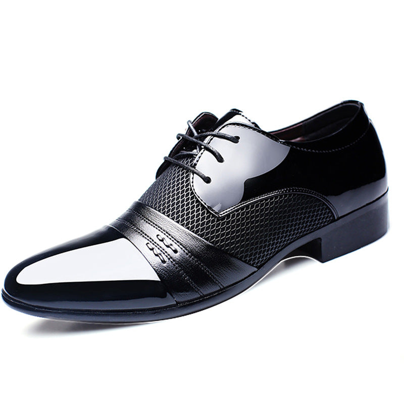 Fashionable Korean-style Leather Shoes