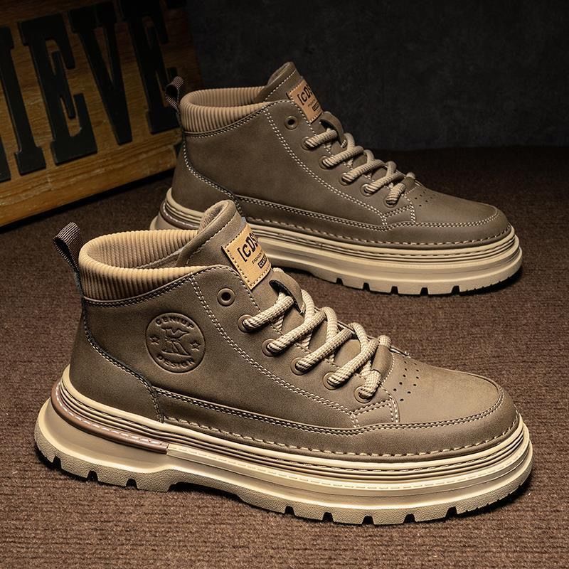 British-style Retro Mid-height Boots
