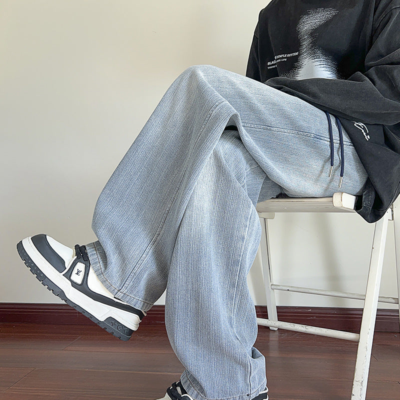 Fashionable Plus-Size Loose Casual Trousers