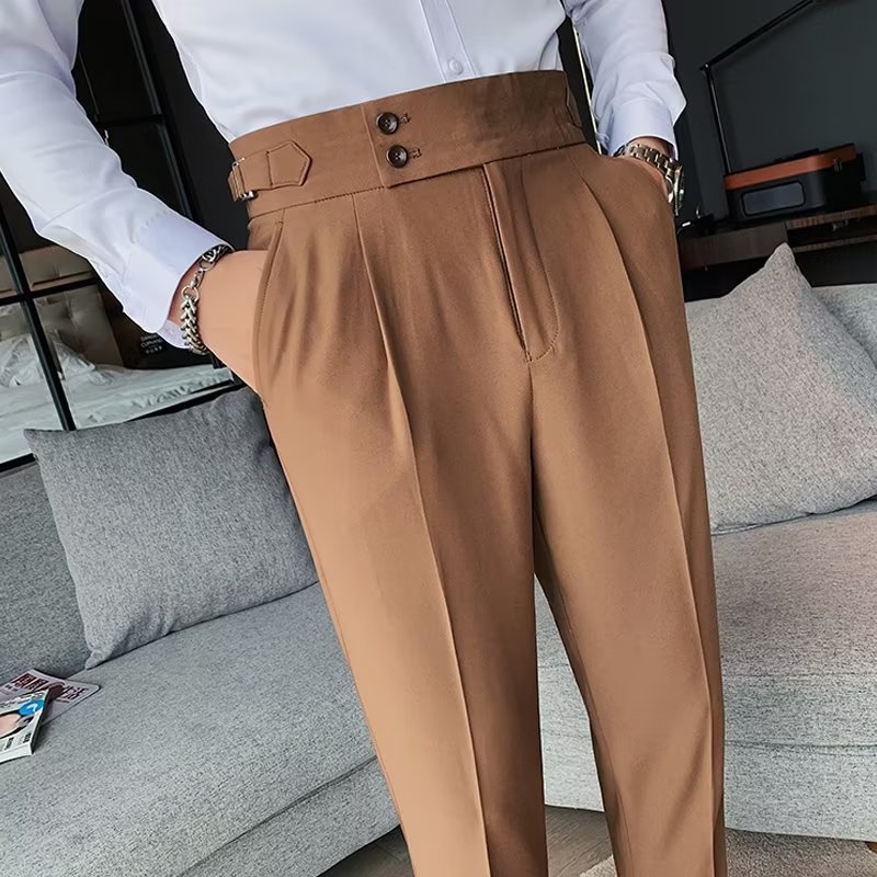 Naples Trousers Korean-style Slim Fit