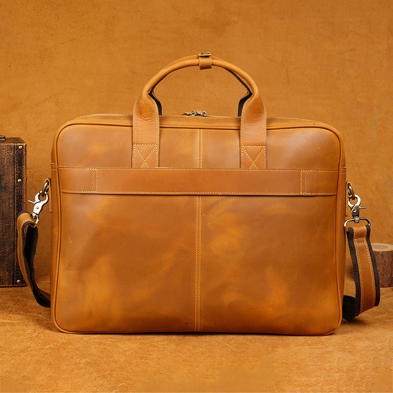 Business Briefcase Shoulder Crossbody Bag