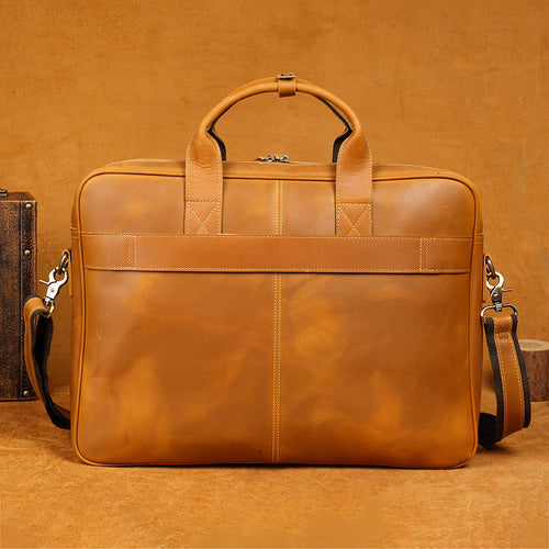 Business Briefcase Shoulder Crossbody Bag