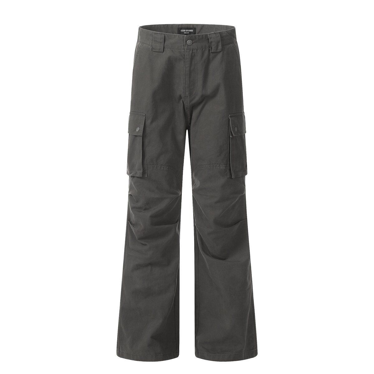 Denim Loose-Fit Slimming Casual Trousers