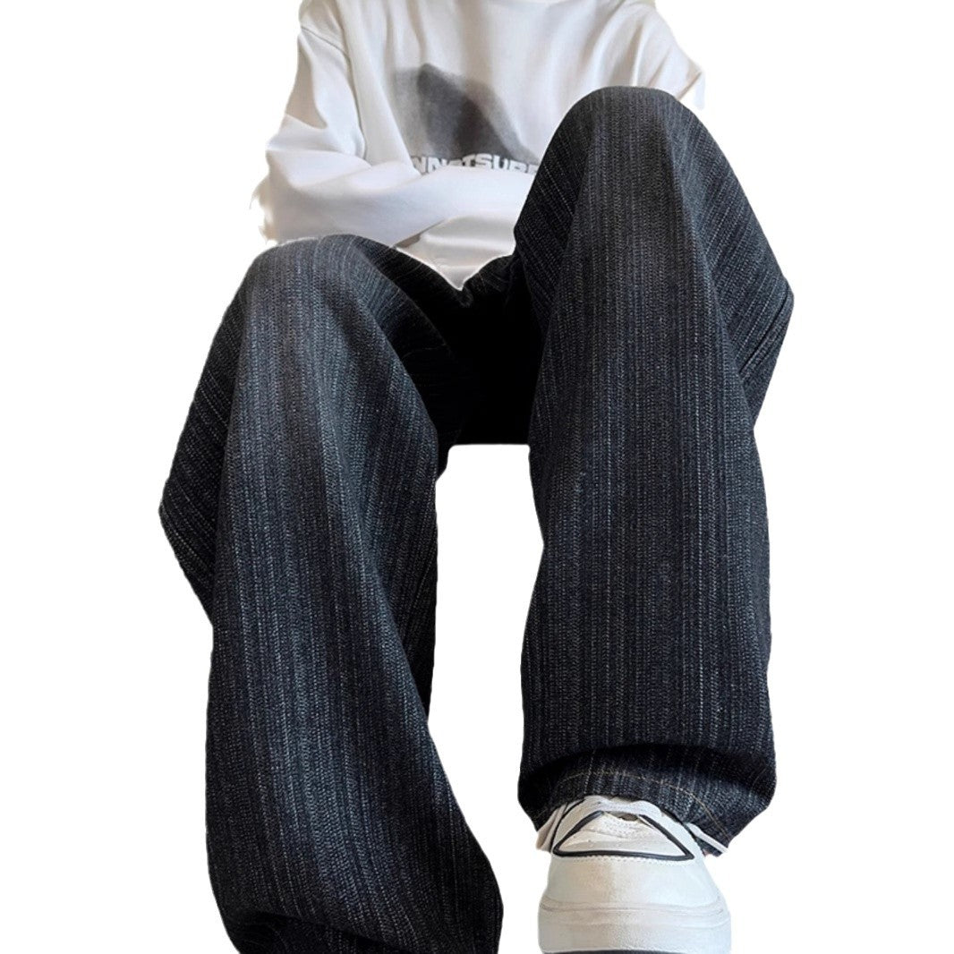 Fashionable Plus-Size Loose Casual Trousers