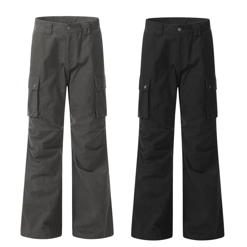 Denim Loose-Fit Slimming Casual Trousers