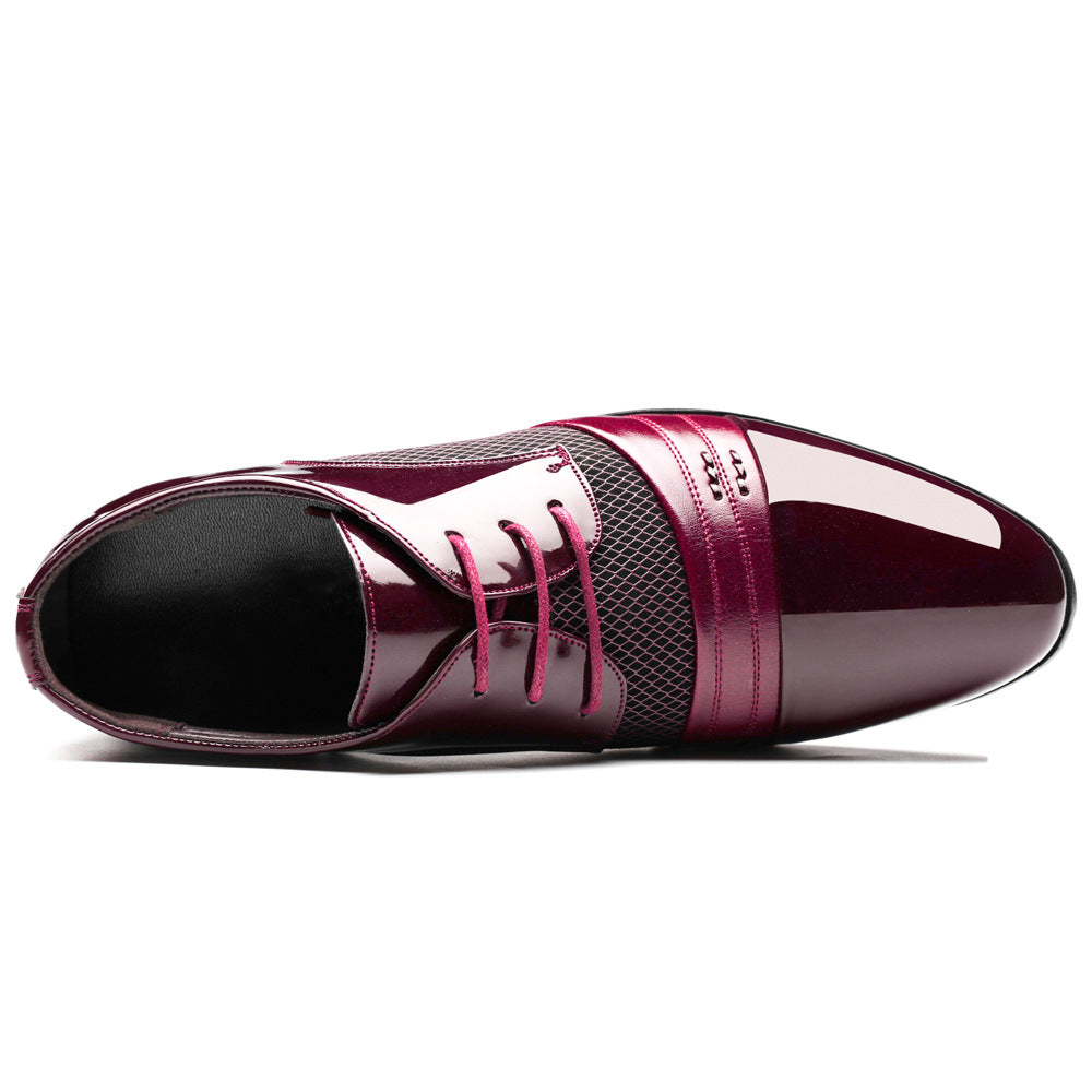 Fashionable Korean-style Leather Shoes