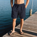 Cotton-Linen Breathable Beach Casual Shorts