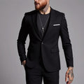 Fashionable Casual Korean-Style Slim-Fit Jacket