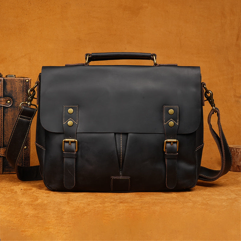 Business Briefcase Shoulder Crossbody Bag
