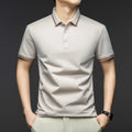Business-Style Breathable Mens Short-Sleeve T-Shirt