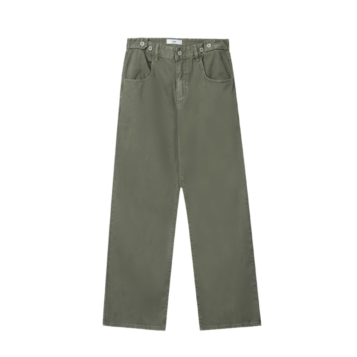 New High-Street Trendy Wide-Leg Retro Loose Denim Pants