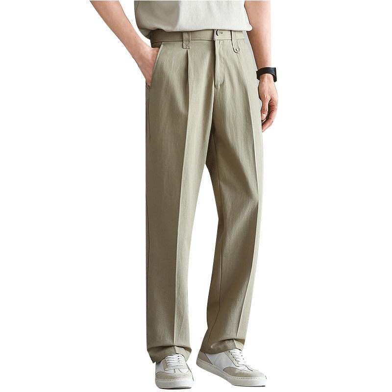 Men's Loose-Fitting Wide-Leg Pants
