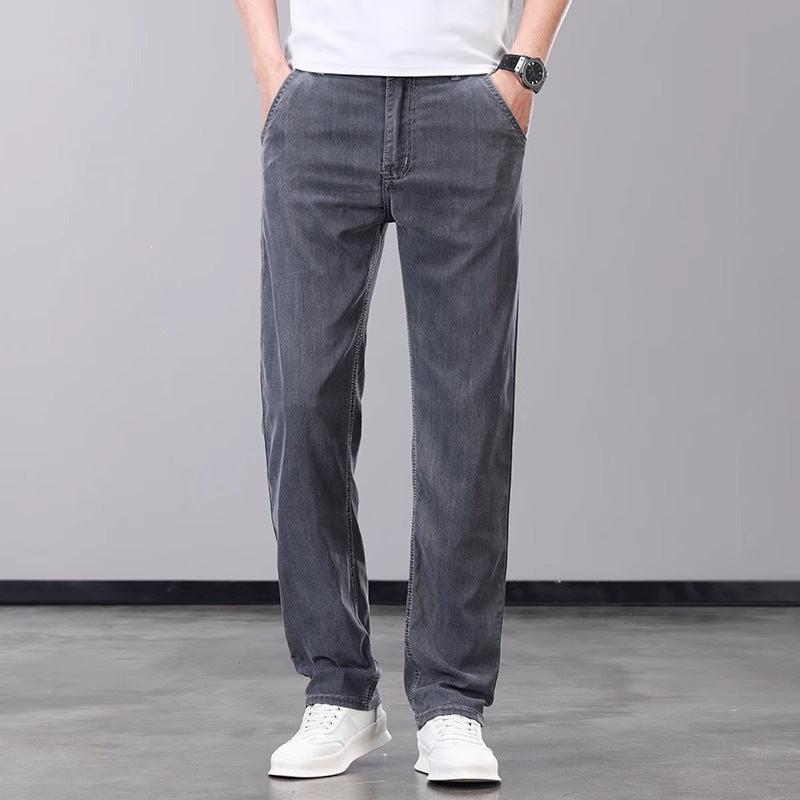 Thin Breathable Loose Straight Casual Long Pants
