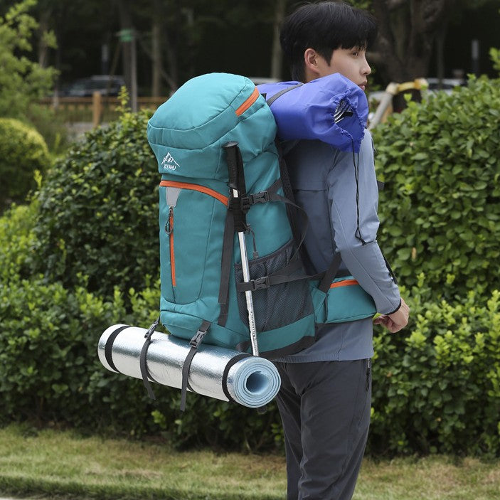 60L Waterproof Hiking Camping Backpack Nylon