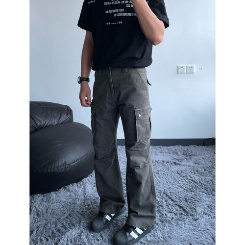 Denim Loose-Fit Slimming Casual Trousers