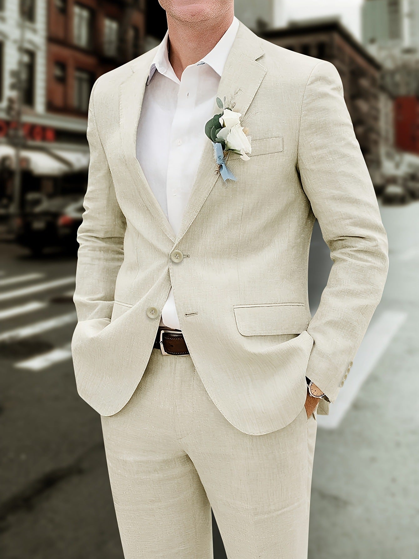 Korean-style Fashionable Casual Suit