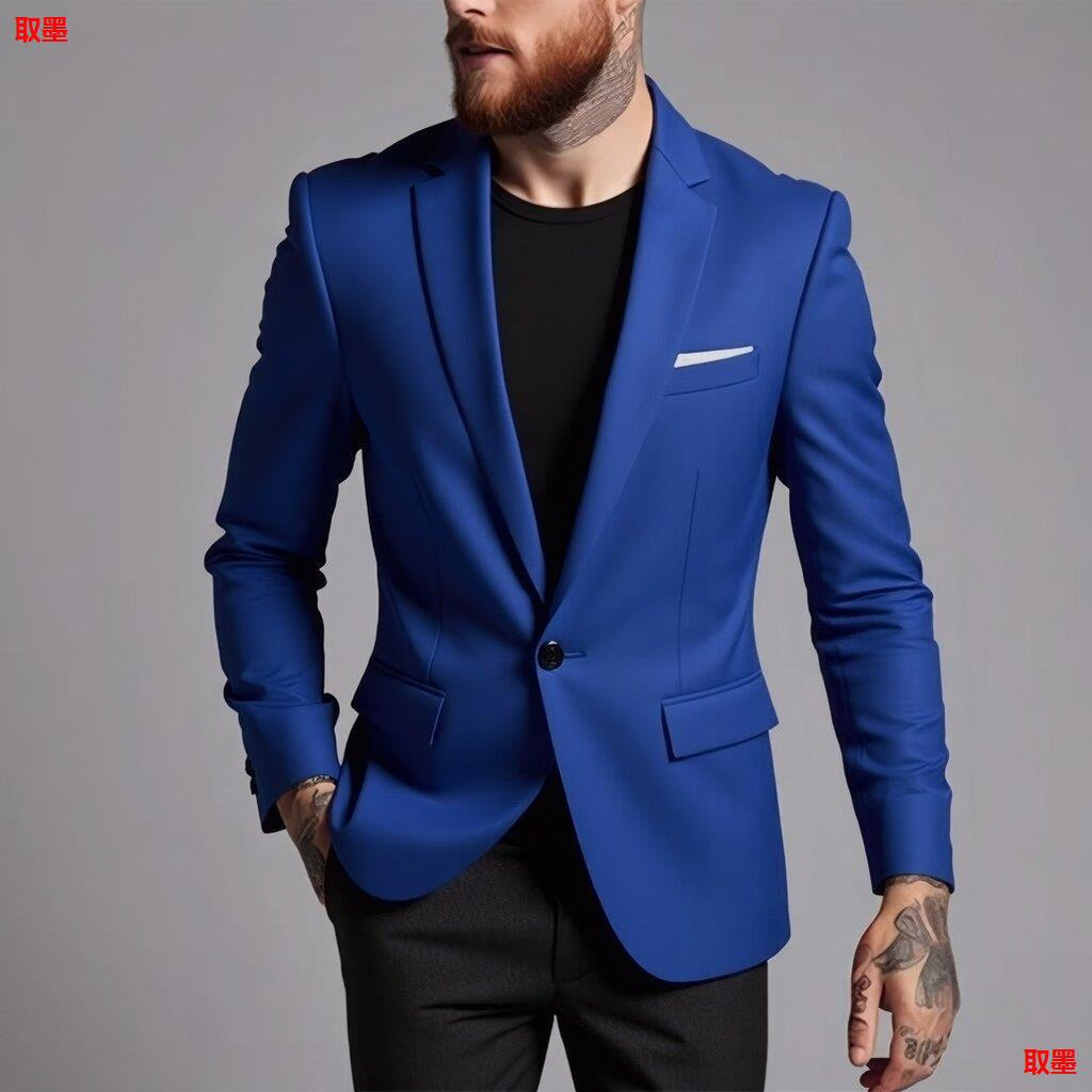 Fashionable Casual Korean-Style Slim-Fit Jacket