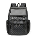 Large-Capacity Travel Backpack – Waterproof PU Printed Design