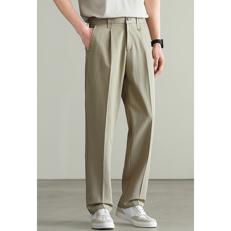 Men's Loose-Fitting Wide-Leg Pants