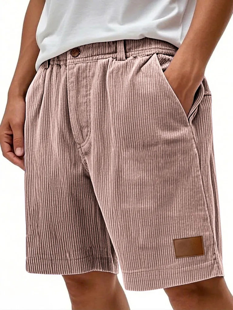 Men's Corduroy Relaxed-Fit Shorts – 10 Colors