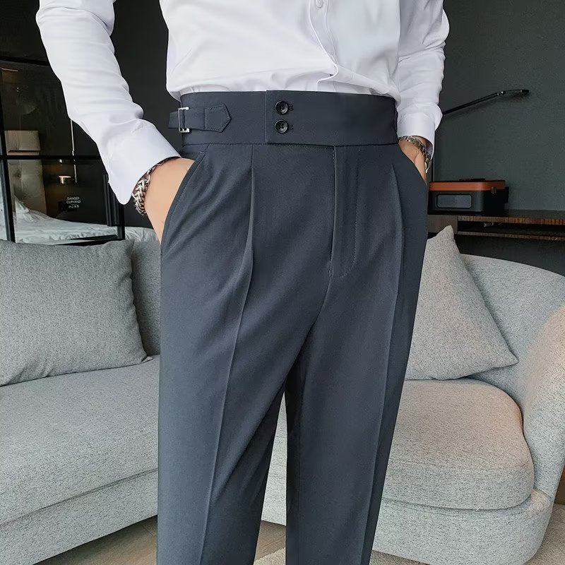 Naples Trousers Korean-style Slim Fit