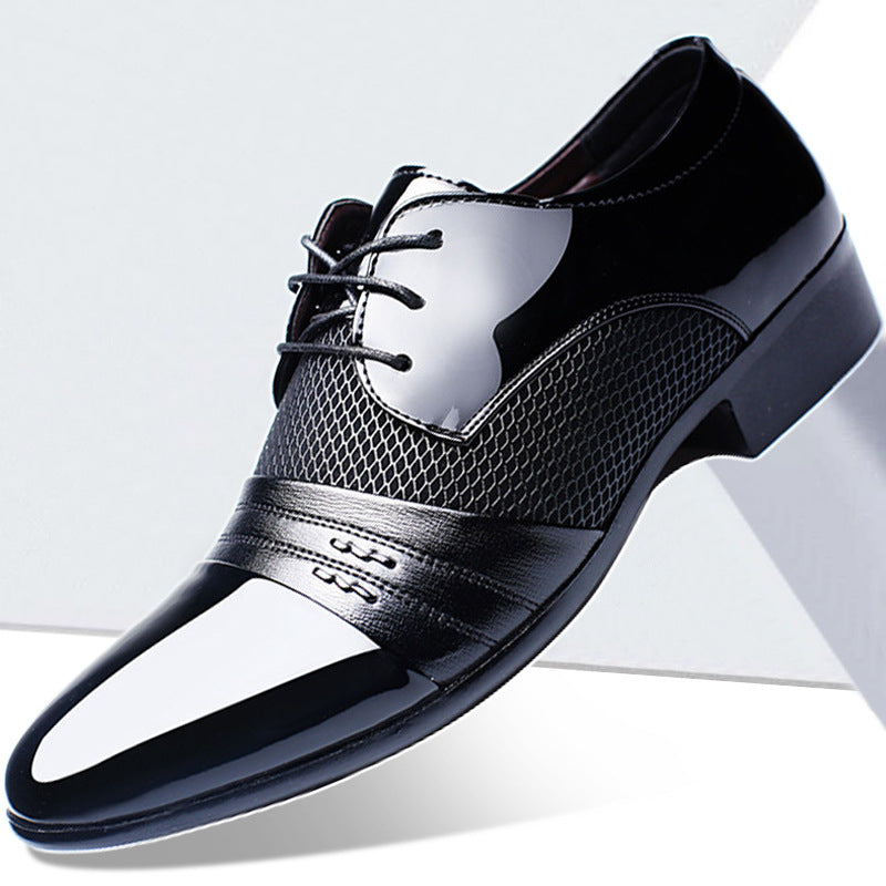 Fashionable Korean-style Leather Shoes