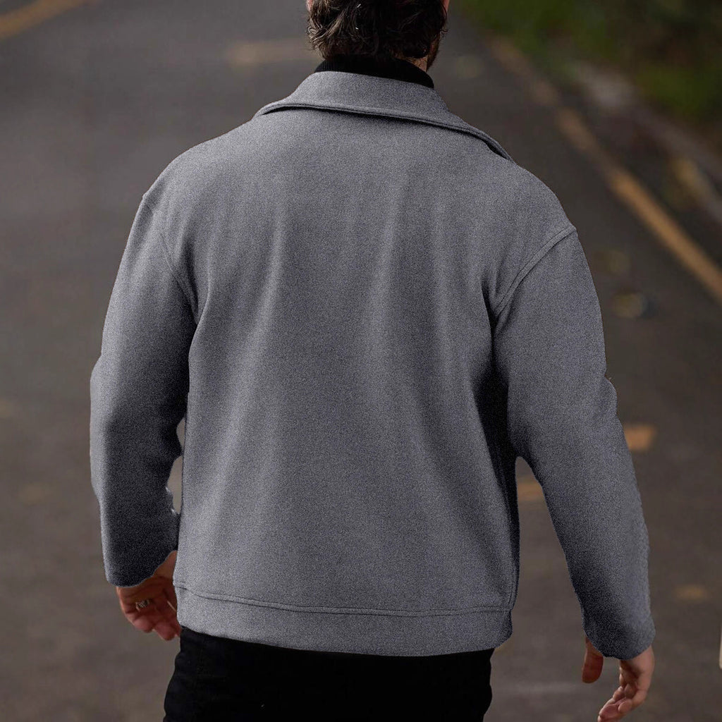 Wool Coat Loose Casual Jacket
