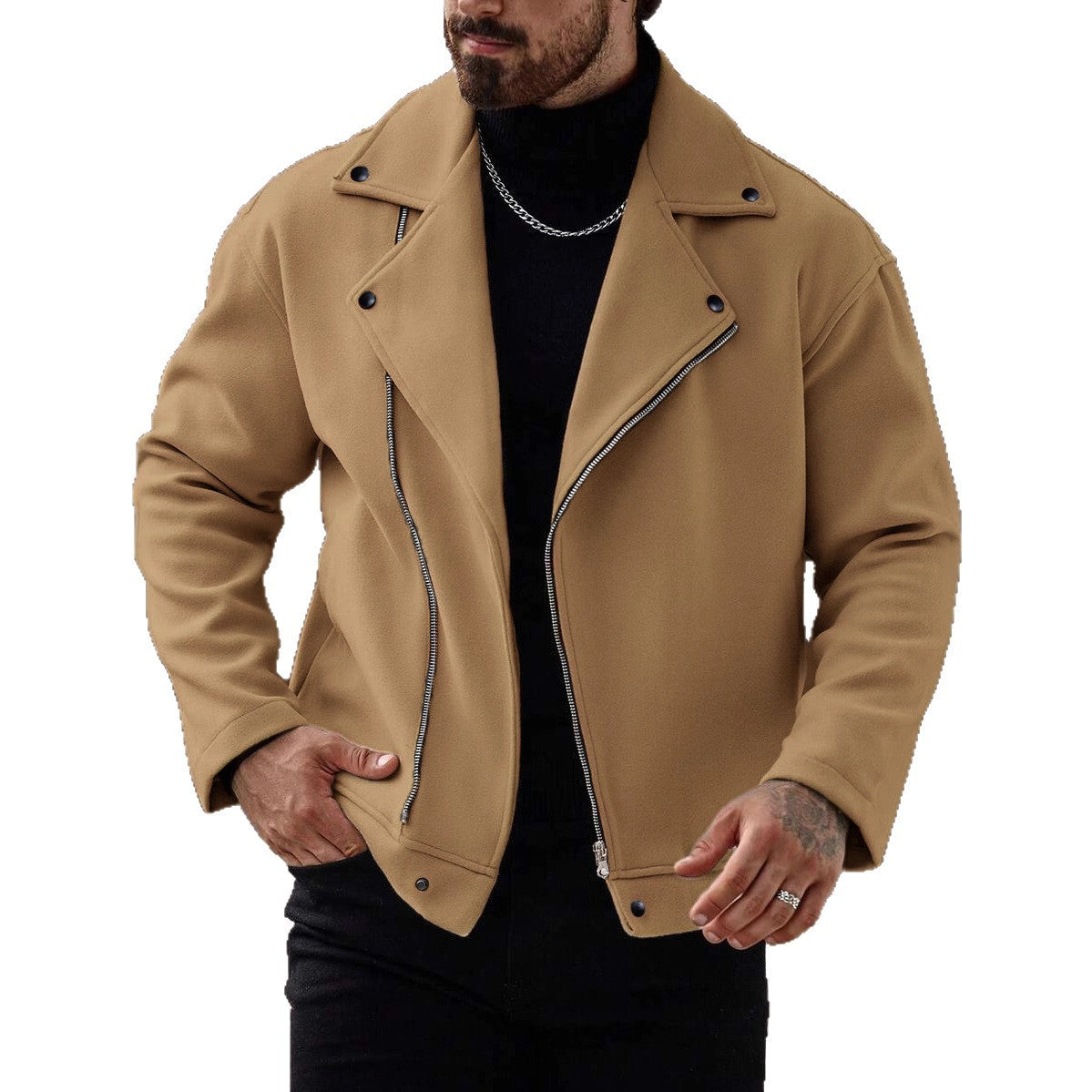 Wool Coat Loose Casual Jacket