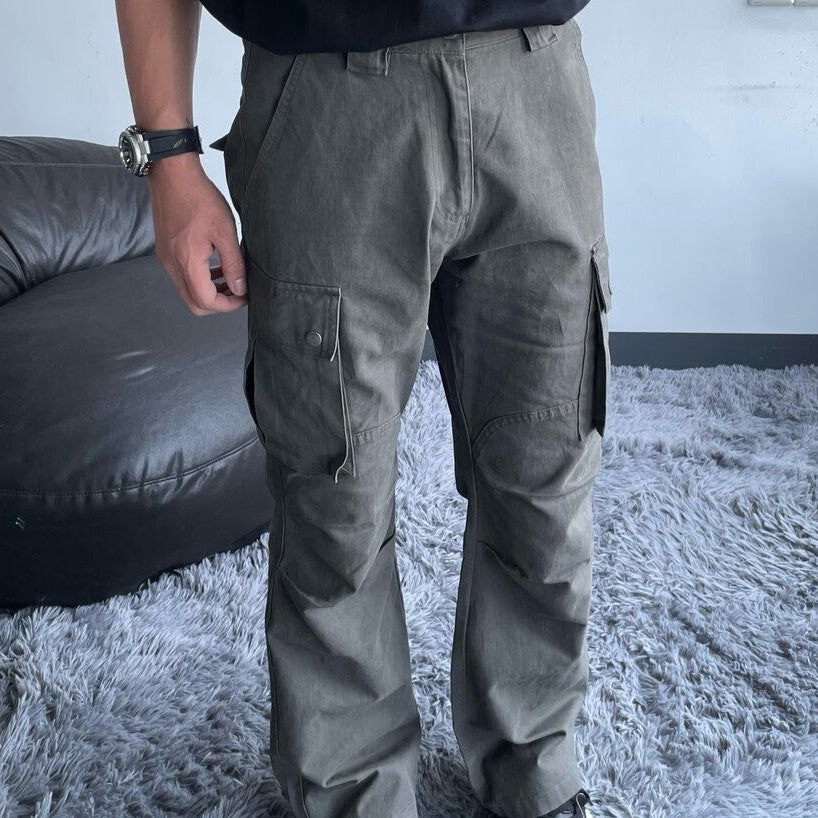 Denim Loose-Fit Slimming Casual Trousers