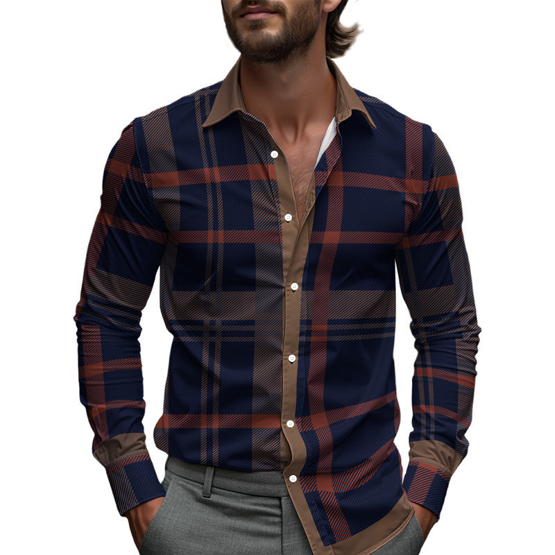 Printed Long-Sleeve Shirt