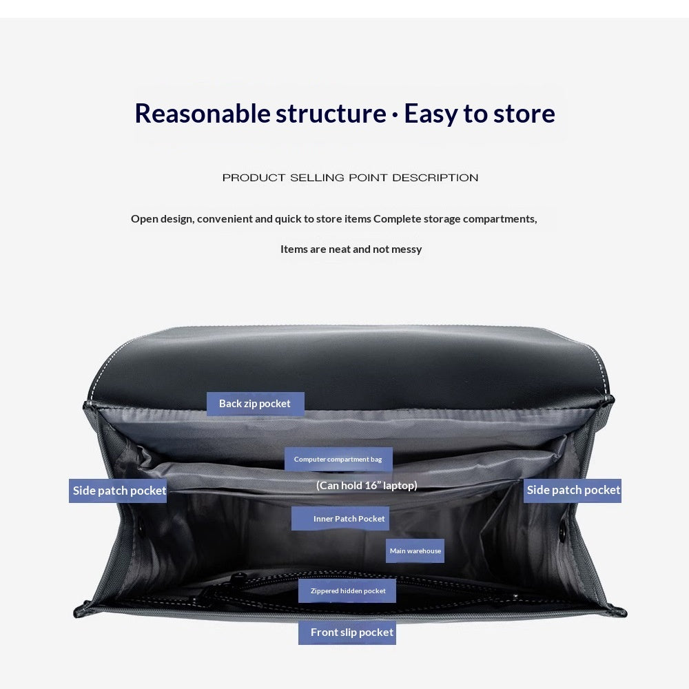 Simple Business High-Capacity Backpack
