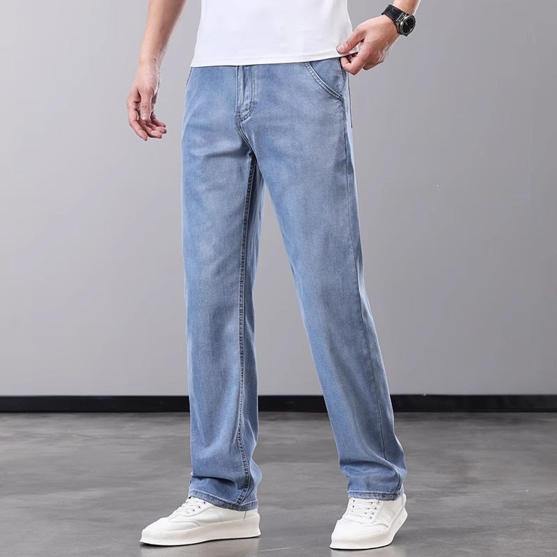 Thin Breathable Loose Straight Casual Long Pants