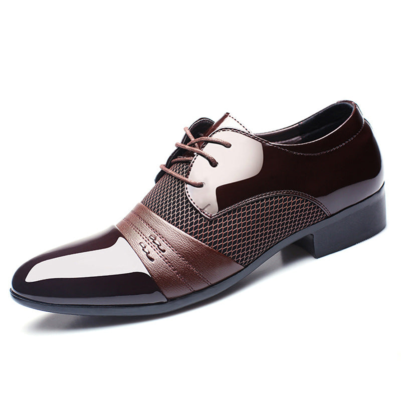Fashionable Korean-style Leather Shoes