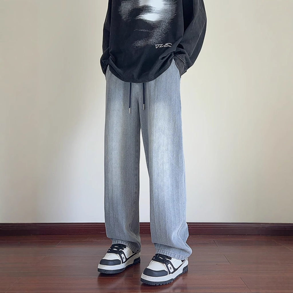 Fashionable Plus-Size Loose Casual Trousers