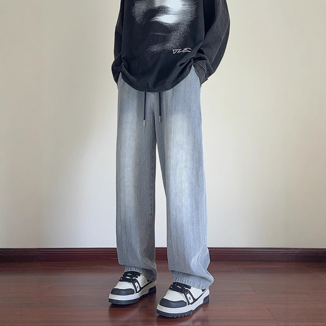 Fashionable Plus-Size Loose Casual Trousers