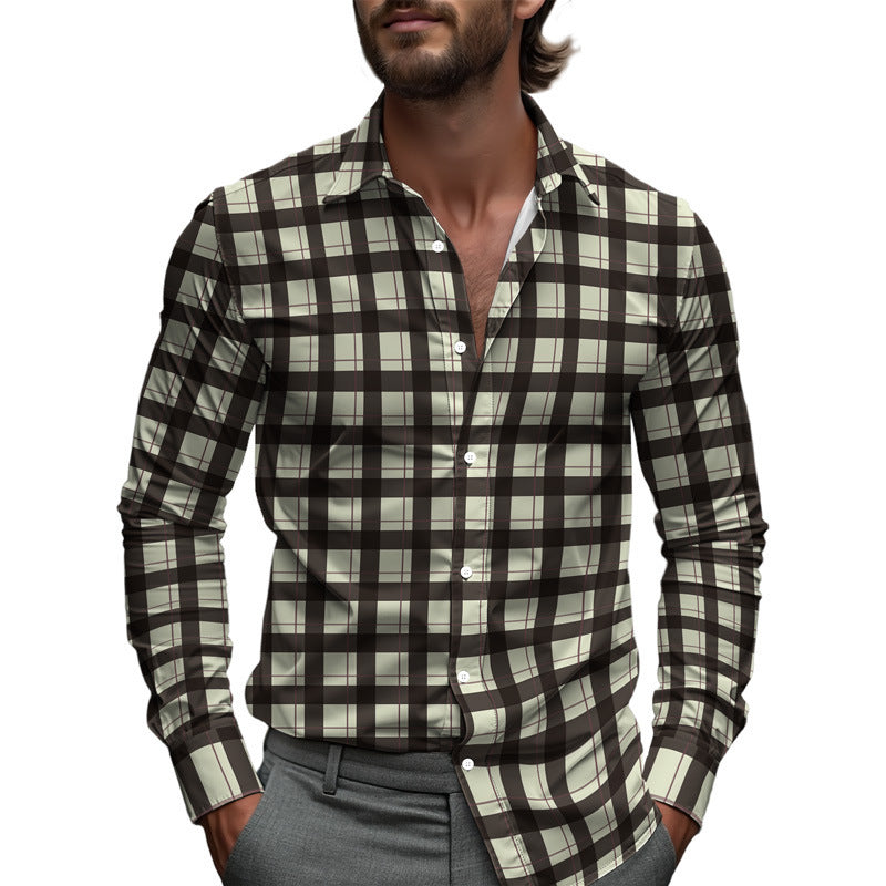 Printed Long-Sleeve Shirt