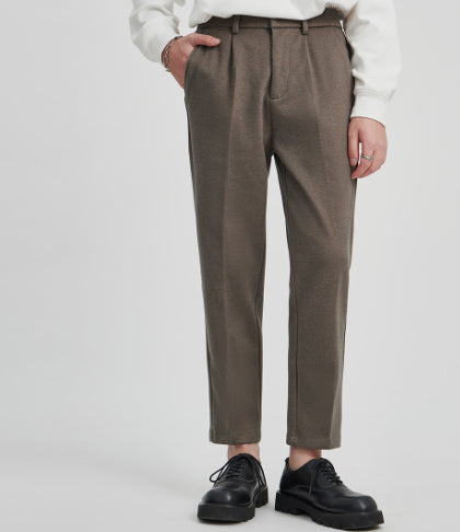 Straight-Leg High-End Trendy Business-Casual Suit Pants
