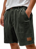 Men's Corduroy Relaxed-Fit Shorts – 10 Colors