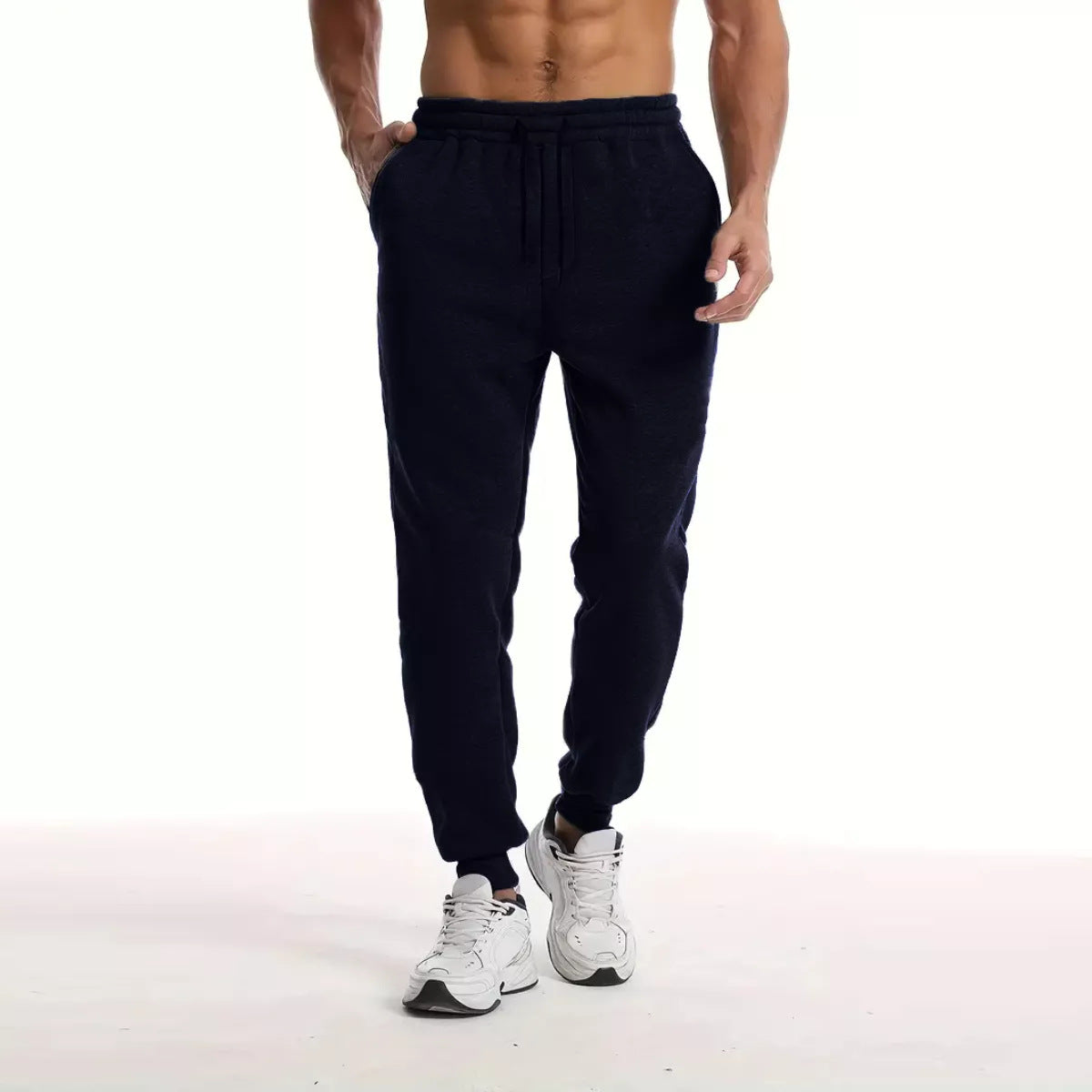 Men's Fleece-Lined Relaxed-Fit Jogger Pants – Warm & Casual