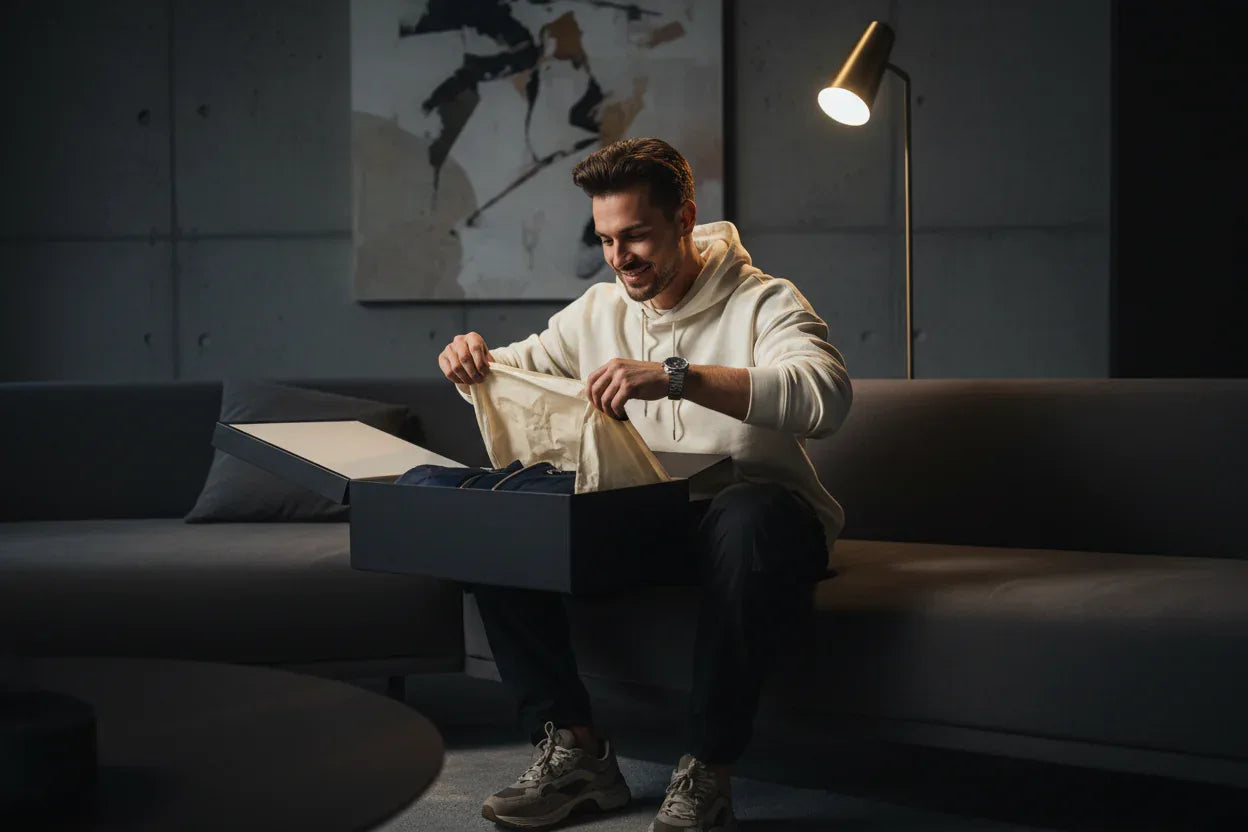 JIDAI Premium Order unboxing worn by model